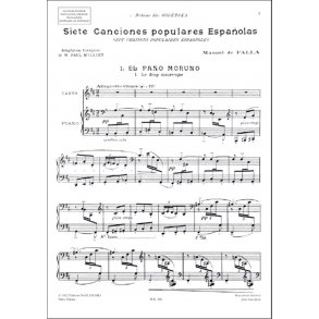 Siete Canciones Populares Espanolas